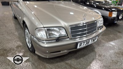 Lot 734 - 1998 MERCEDES C280 ELEGANCE AUTO