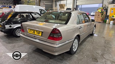 Lot 734 - 1998 MERCEDES C280 ELEGANCE AUTO