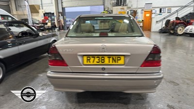 Lot 734 - 1998 MERCEDES C280 ELEGANCE AUTO