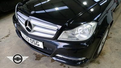 Lot 704 - 2013 MERCEDES-BENZ C220 EXECUTIVE SE CDI BLU