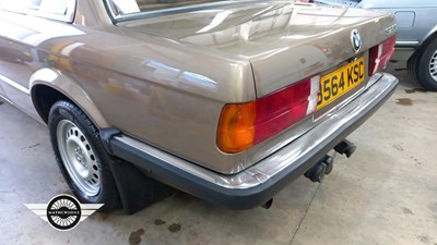 Lot 870 - 1985 BMW 320 I