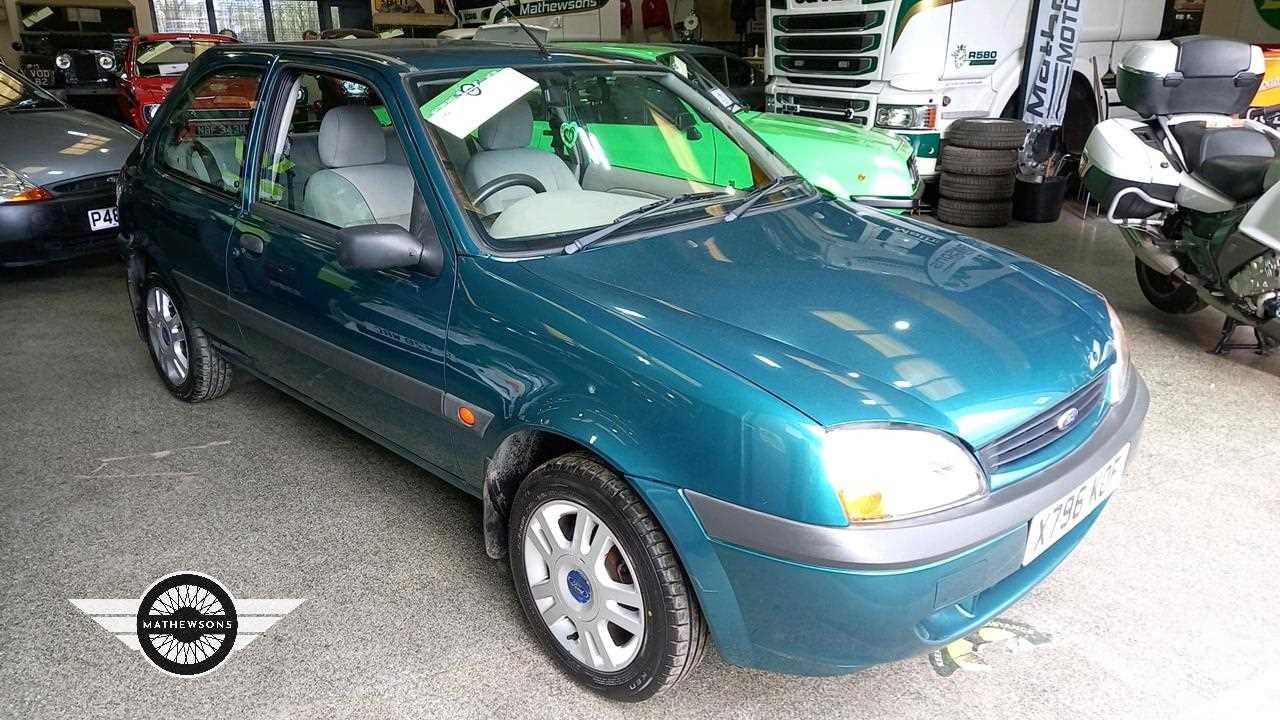 Lot 134 - 2000 FORD FIESTA LX ZETEC
