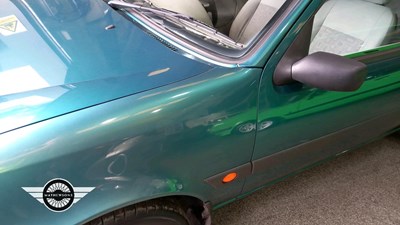 Lot 134 - 2000 FORD FIESTA LX ZETEC