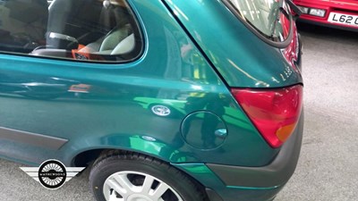 Lot 134 - 2000 FORD FIESTA LX ZETEC