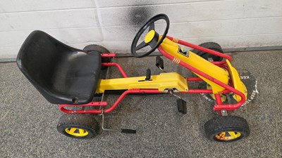 Lot 843 - VINTAGE KETTLER " KETTCAR " CHID'S GO CART