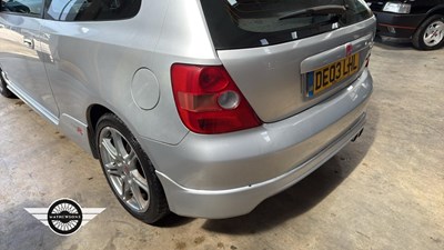 Lot 652 - 2003 HONDA CIVIC TYPE-R