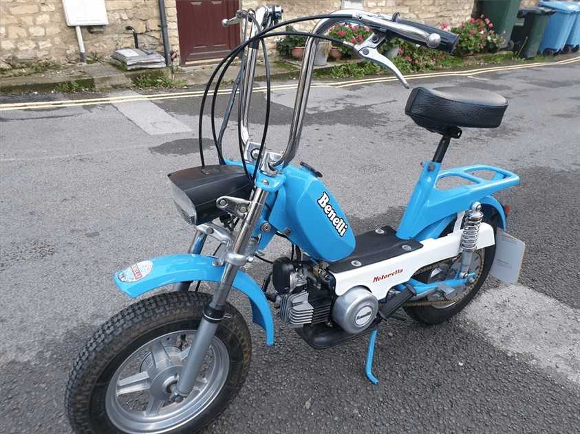 Lot 483 - 1976 BENELLI MOTORELLA GL 49CC