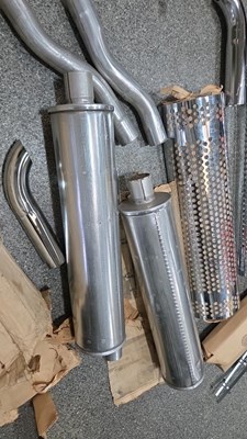 Lot 427 - PAIR OF PICKUP EXHAUST STACKS