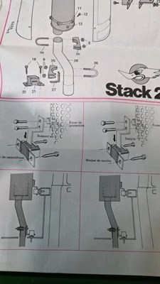 Lot 427 - PAIR OF PICKUP EXHAUST STACKS