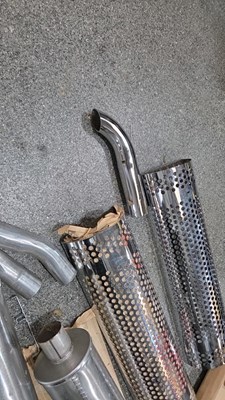 Lot 427 - PAIR OF PICKUP EXHAUST STACKS