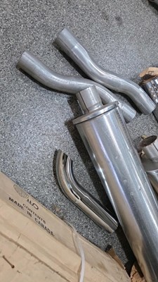 Lot 427 - PAIR OF PICKUP EXHAUST STACKS
