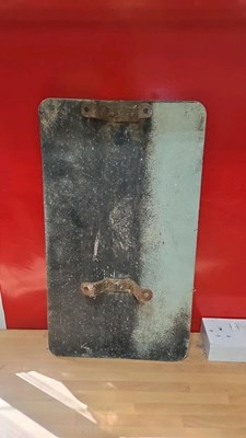 Lot 593 - CATTLE ALUMINIUM SIGN 21" X 12"