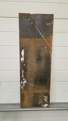 Lot 621 - LYONS INK ENAMEL SIGN 36" X 12"