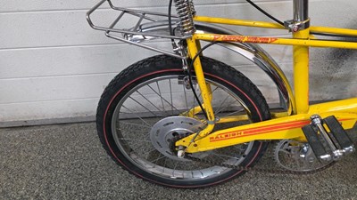 Lot 457 - MK2 RALEIGH CHOPPER IN FIZZY YELLOW