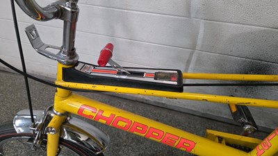 Lot 457 - MK2 RALEIGH CHOPPER IN FIZZY YELLOW
