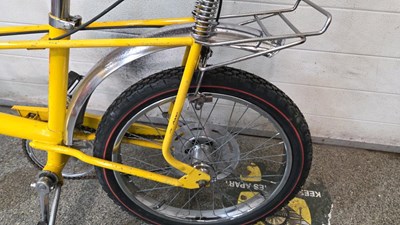 Lot 457 - MK2 RALEIGH CHOPPER IN FIZZY YELLOW