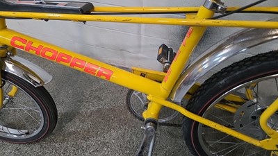 Lot 457 - MK2 RALEIGH CHOPPER IN FIZZY YELLOW