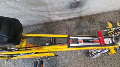Lot 457 - MK2 RALEIGH CHOPPER IN FIZZY YELLOW