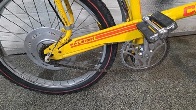 Lot 457 - MK2 RALEIGH CHOPPER IN FIZZY YELLOW