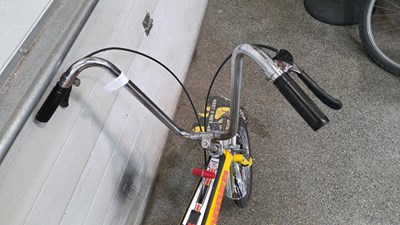 Lot 457 - MK2 RALEIGH CHOPPER IN FIZZY YELLOW
