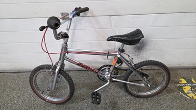Lot 257 - RALEIGH MINI BURNER IN CHROME WITH RED AND BLACK LETTERING