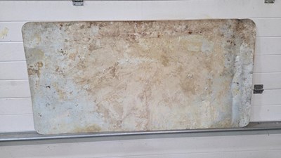 Lot 75 - DUCKHAMS MOTOR OIL RECEPTION SIGN 59" X 29"