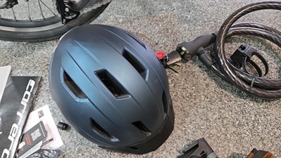 Lot 427 - CARRERA CROSS CITY FOLDING E-BIKE 2021, WITH ACCESSORIES