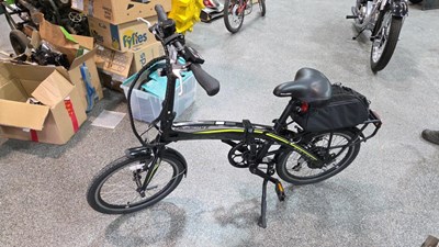 Lot 427 - CARRERA CROSS CITY FOLDING E-BIKE 2021, WITH ACCESSORIES