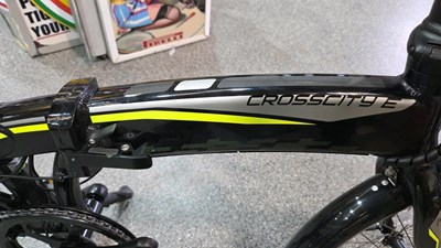 Lot 427 - CARRERA CROSS CITY FOLDING E-BIKE 2021, WITH ACCESSORIES