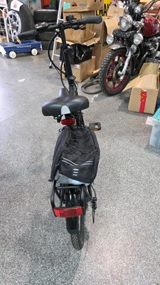 Lot 427 - CARRERA CROSS CITY FOLDING E-BIKE 2021, WITH ACCESSORIES