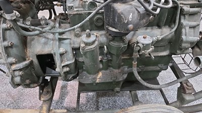Lot 485 - COVENTRY CLIMAX GODIVA FIRE PUMP+ ACCESSORIES