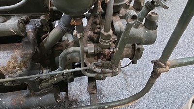 Lot 485 - COVENTRY CLIMAX GODIVA FIRE PUMP+ ACCESSORIES