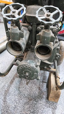Lot 485 - COVENTRY CLIMAX GODIVA FIRE PUMP+ ACCESSORIES