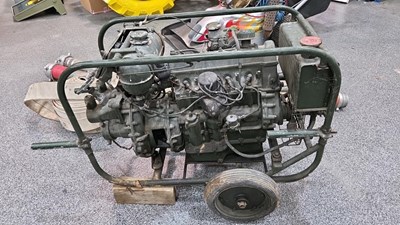 Lot 485 - COVENTRY CLIMAX GODIVA FIRE PUMP+ ACCESSORIES