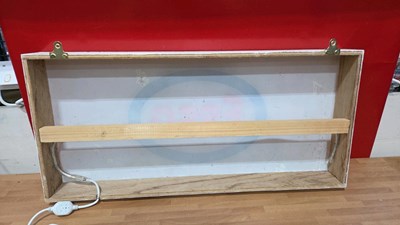 Lot 735 - ESSO LIGHT UP SIGN 31" X 15"