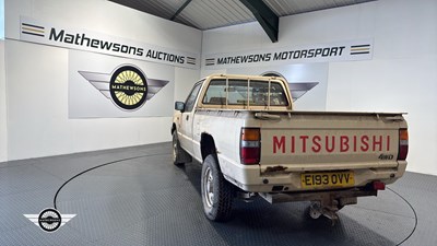 Lot 588 - 1988 MITSUBISHI L200 4X4