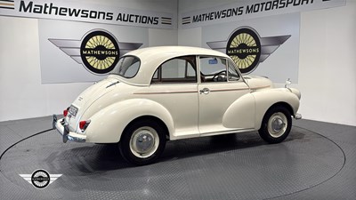 Lot 404 - 1963 MORRIS MINOR 1000