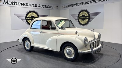 Lot 404 - 1963 MORRIS MINOR 1000