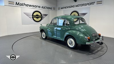 Lot 522 - 1966 MORRIS MINOR 1000