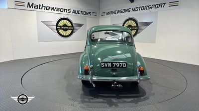 Lot 522 - 1966 MORRIS MINOR 1000