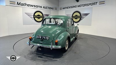 Lot 522 - 1966 MORRIS MINOR 1000