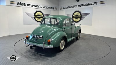 Lot 522 - 1966 MORRIS MINOR 1000