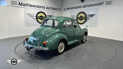 Lot 522 - 1966 MORRIS MINOR 1000