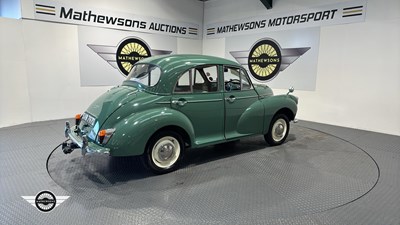 Lot 522 - 1966 MORRIS MINOR 1000