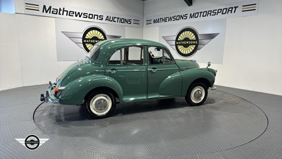 Lot 522 - 1966 MORRIS MINOR 1000