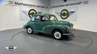 Lot 522 - 1966 MORRIS MINOR 1000