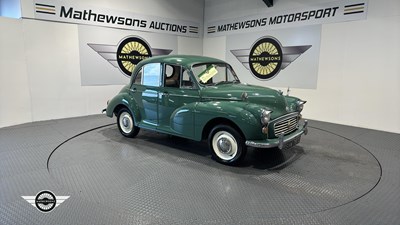 Lot 522 - 1966 MORRIS MINOR 1000
