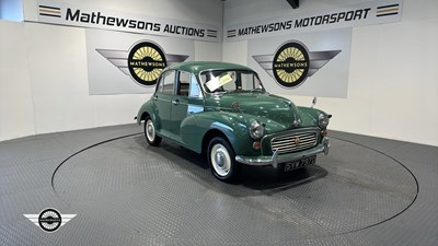 Lot 522 - 1966 MORRIS MINOR 1000