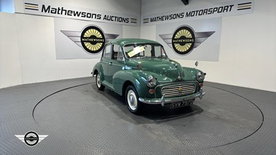 Lot 522 - 1966 MORRIS MINOR 1000