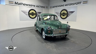 Lot 522 - 1966 MORRIS MINOR 1000